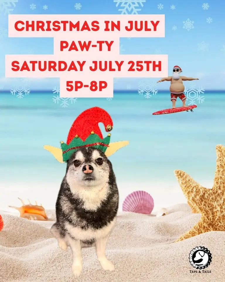 Christmas in July Paw-ty