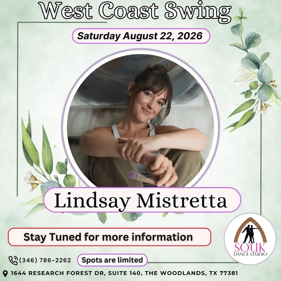 West Coast Swing Workshops & Social with All Star Lindsay Mistretta! đ