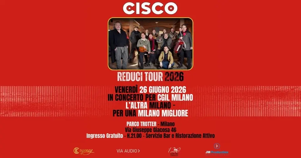 Cisco in concerto (Reduci Tour) | Parco Trotter x CGIL Milano