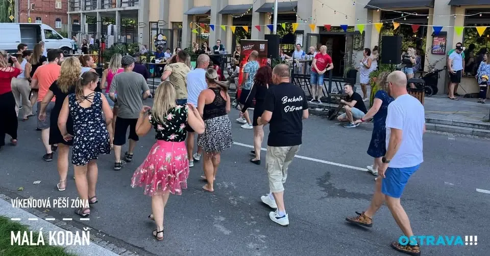 Tančírna: Bachata Ostrava a Open air tančírna Ostrava