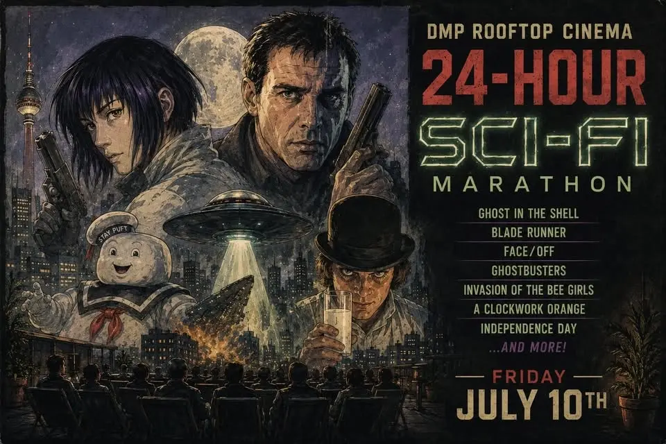 24 HOUR SCI-FI MOVIE CINEMA MARATHON