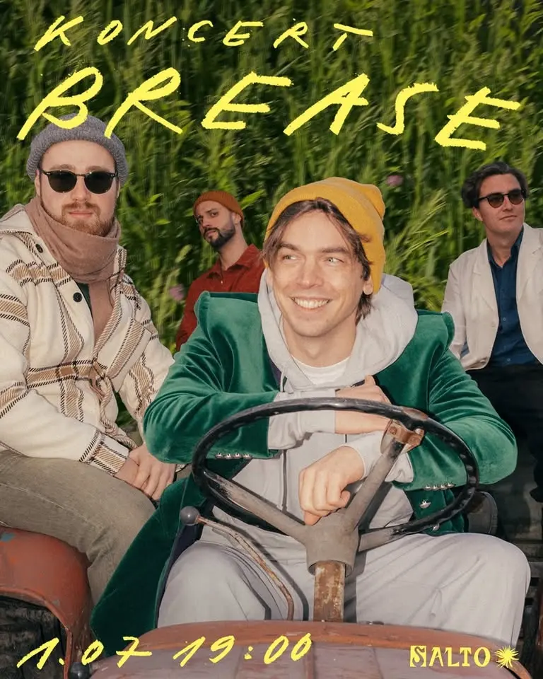 Folk & Funk | Koncert BREASE na Sadach | środa 1.07 | 19:00