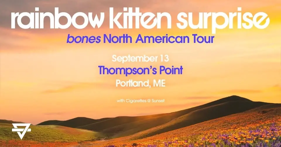 Rainbow Kitten Surprise at Thompson's Point w/ Cigarettes @ Sunset