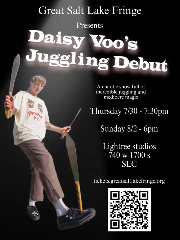DAISY VOOs JUGGLING DEBUT @ SLC FRINGE 