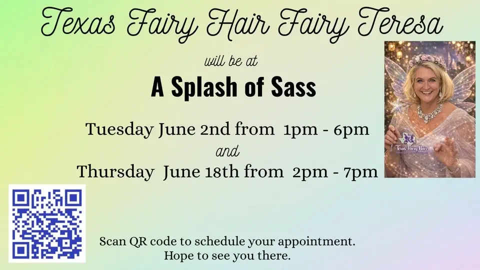 Texas Fairy Hair POP UP with FAIRY TERESA