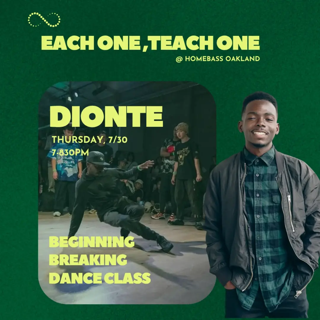 Each One, Teach One with Dionte - Beginning Breaking Dance Class