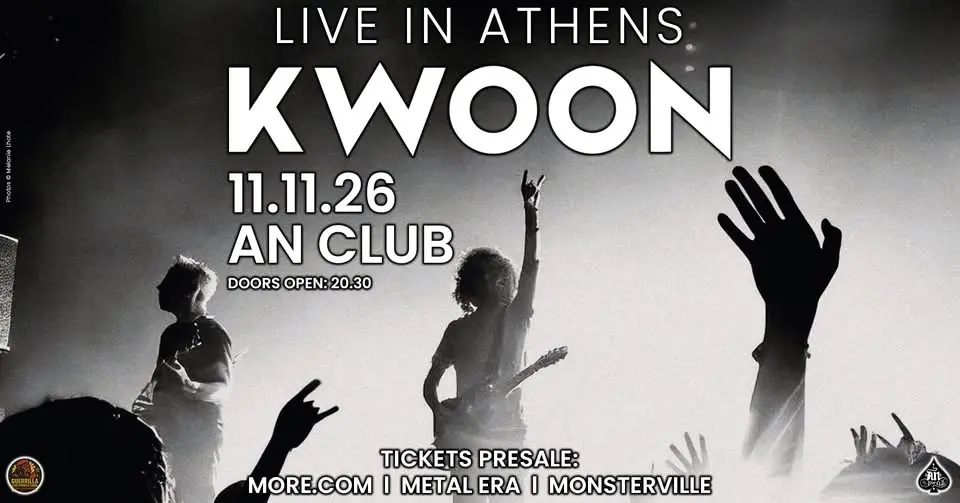 Kwoon live in Athens | 11.11.26, An Club