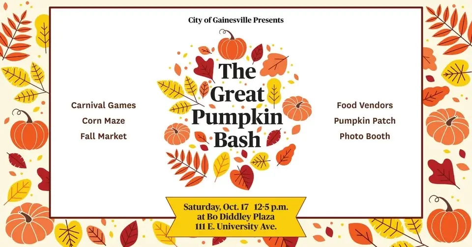 The Great Pumpkin Bash at Bo Diddley Plaza