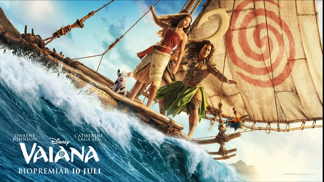 Vaiana  (Tal: Svenska (dubbat)) (Text: Svenska)
