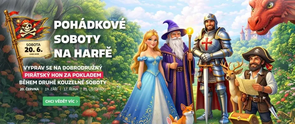 Druhá pohádková sobota s piráty! 🪝