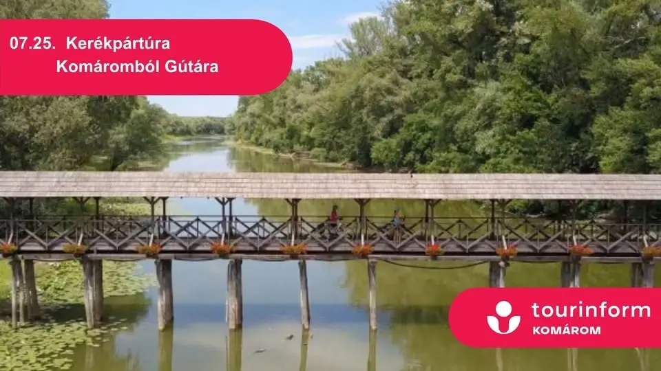 Kerékpártúra Komáromból Gútára