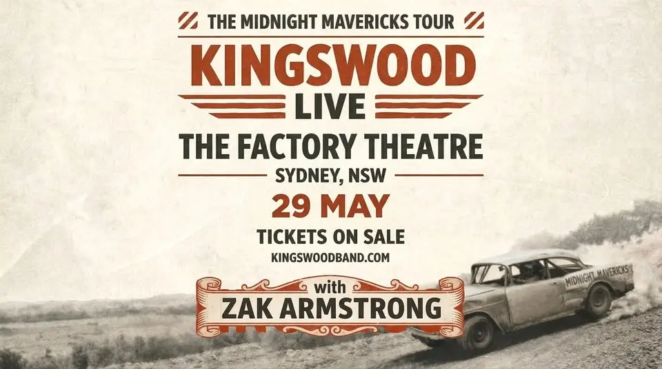 Kingswood LIVE in SYDNEY | Midnight Mavericks Tour 2026
