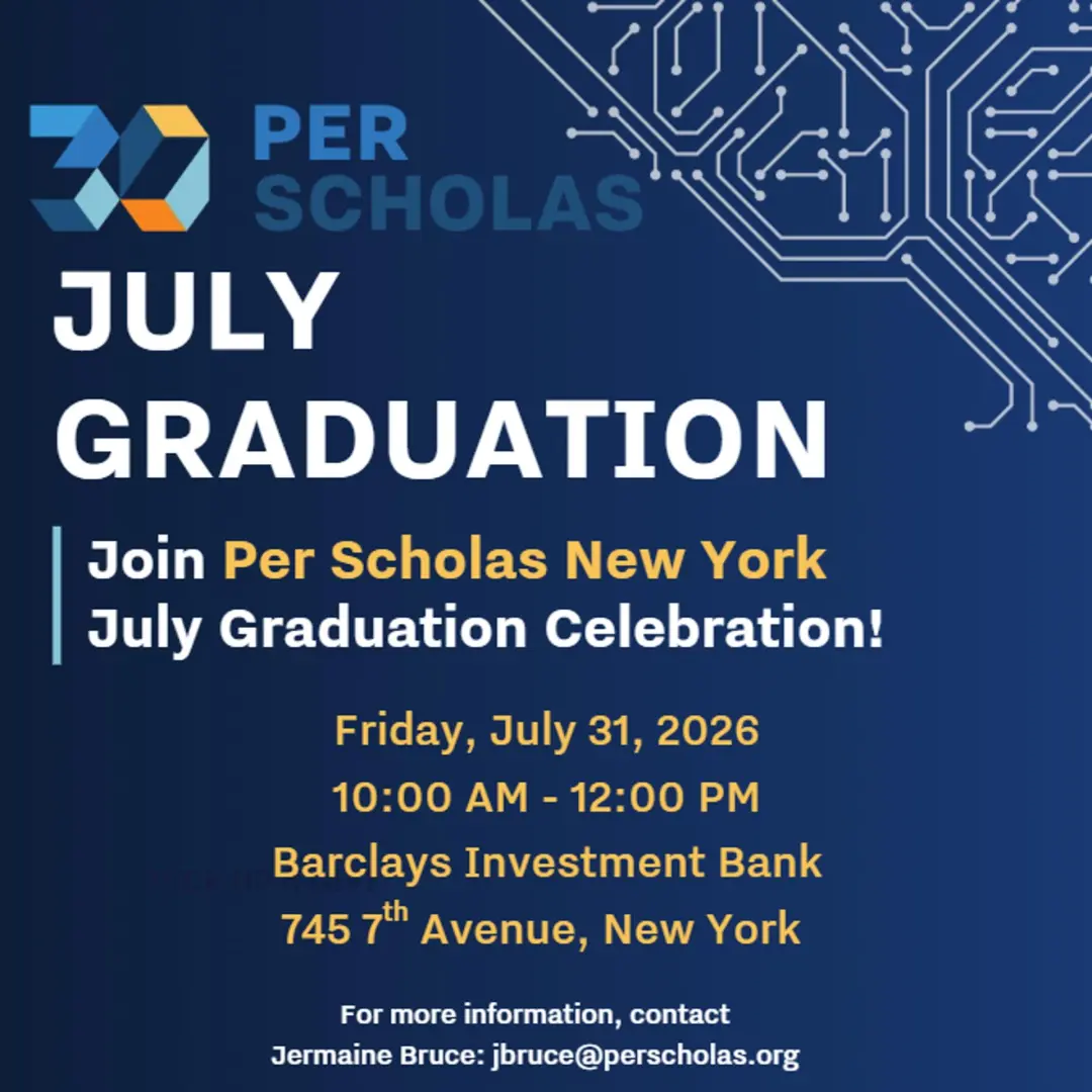 Per Scholas New York July Graduation