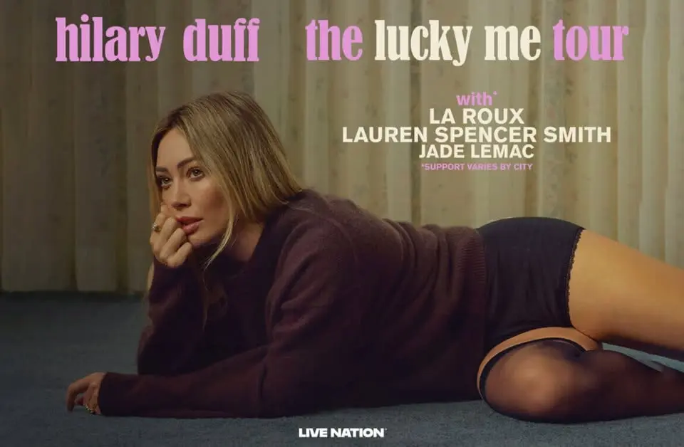 Hilary Duff, La Roux & Jade LeMac