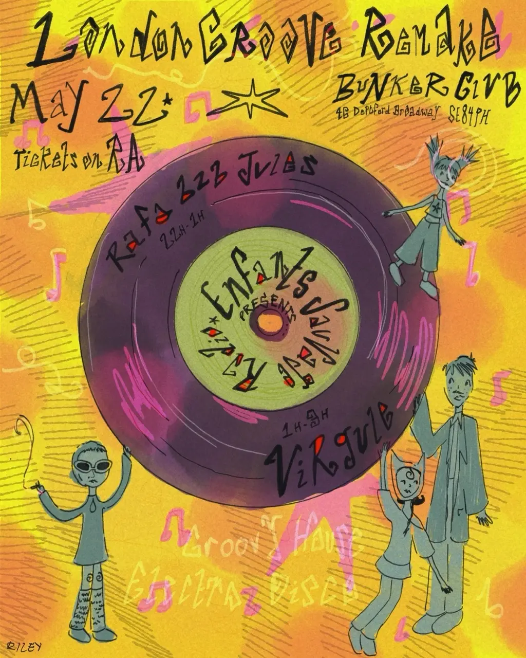 [CANCELLED] Enfants Sauvages Radio presents: LONDON GROOVE REMAKE