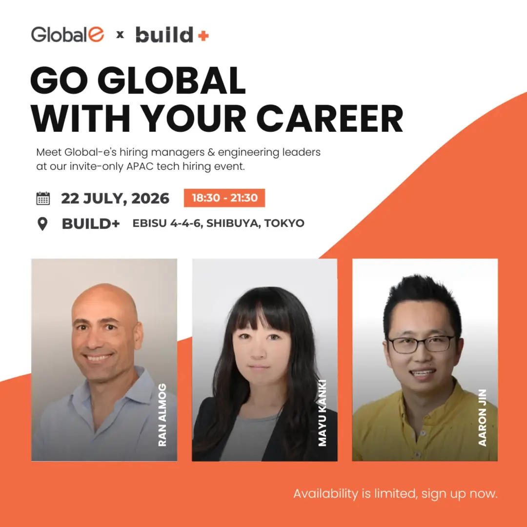 Tech Hiring Event with Global-e and Build+