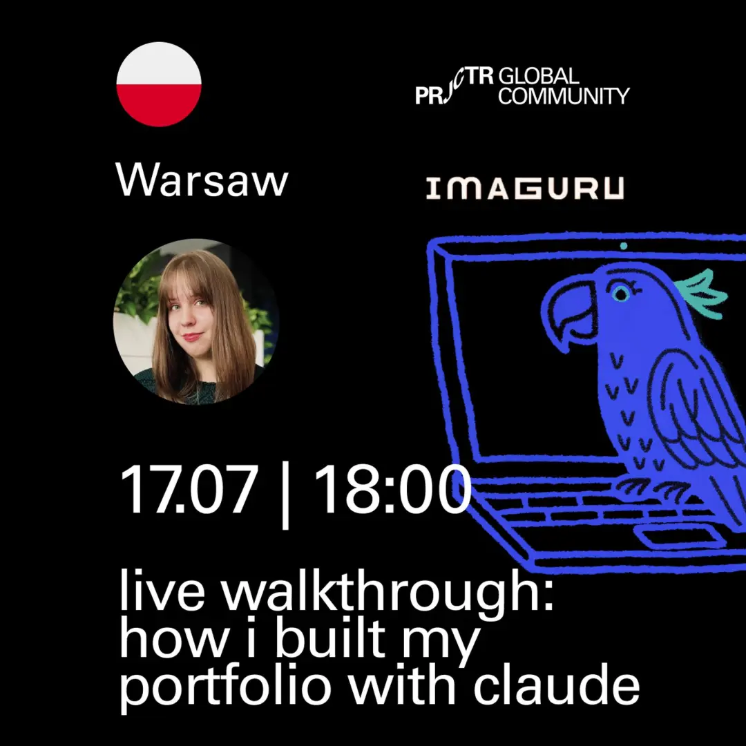 Warsaw. Live Walkthrough: How I Built My Portfolio with Claude