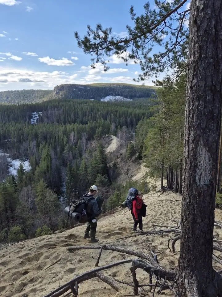 Tvådagarsvandring längs Drakryggen - Two days hiking along the dragon's back