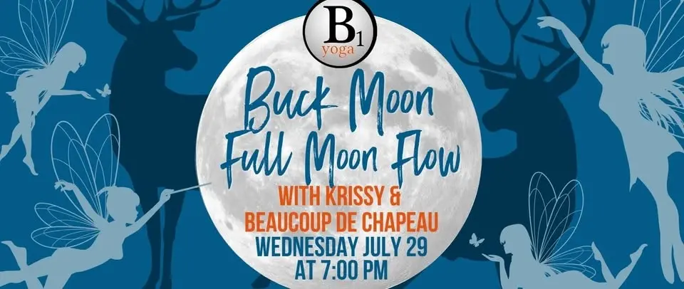 Full Moon Flow with Krissy and Beaucoup De Chapeau