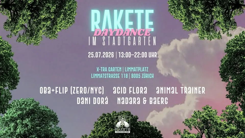 Rakete Daydance im Stadtgarten