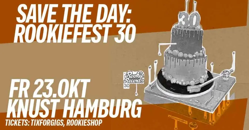Rookiefest 30 (Hamburg) - mit KMPFSPRT, SHIRLEY HOLMES & RONG KONG KOMA