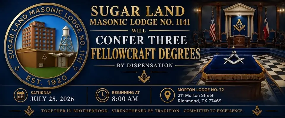 Three Fellowcraft Degrees