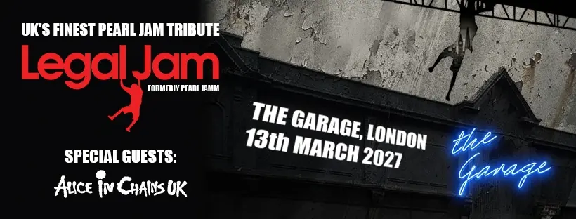 Legal Jam (Pearl Jam Tribute) | Live at The Garage, London