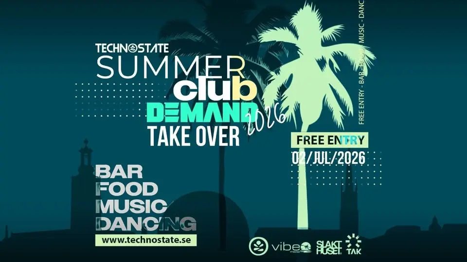 DEMAND Takeover | Technostate Summerclub | Free Entry