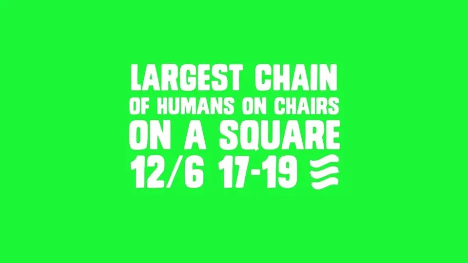 Largest Chain of Humans on Chairs on a Square