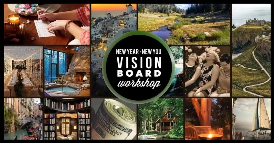 Vision Board Workshop - Bookman's on Speedway
