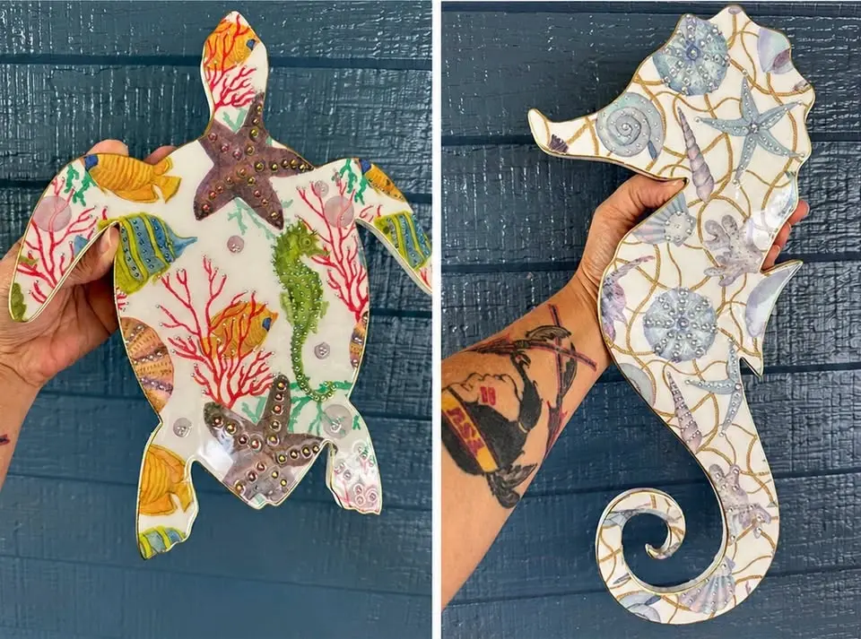 Decoupage Wood Cutout Workshop