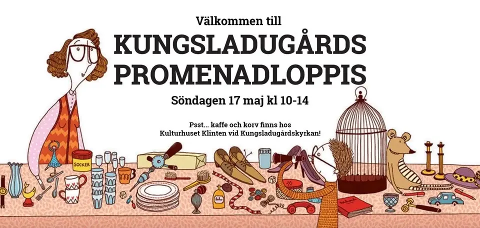 Promenadloppis i Kungsladugård!