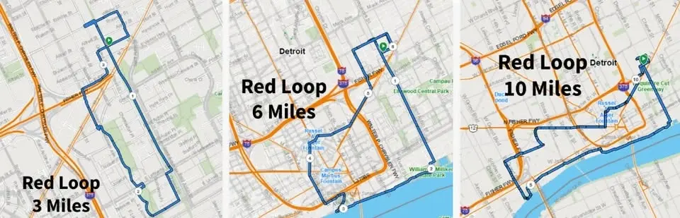 RUNdetroit Group Run- Red Loop Saturdays at 8am