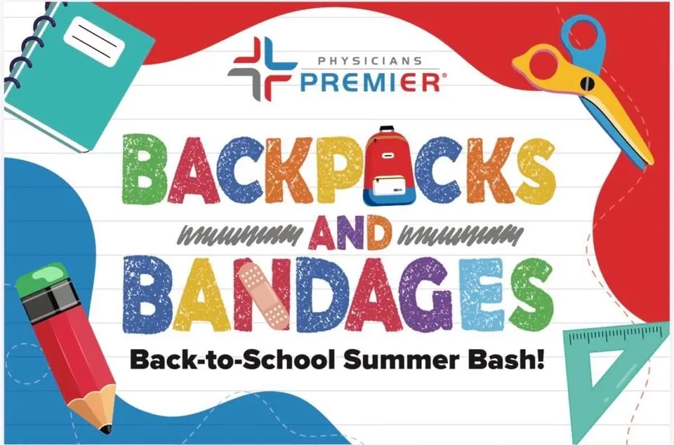 Backpacks & Bandages Back to School Bash