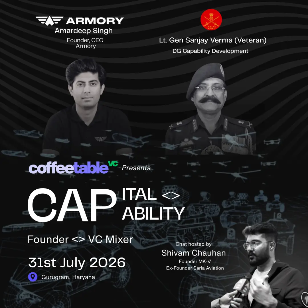 Capability <> Capital | Defence-tech founder & VC Mixer