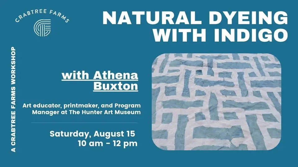 Natural Dyeing with Indigo