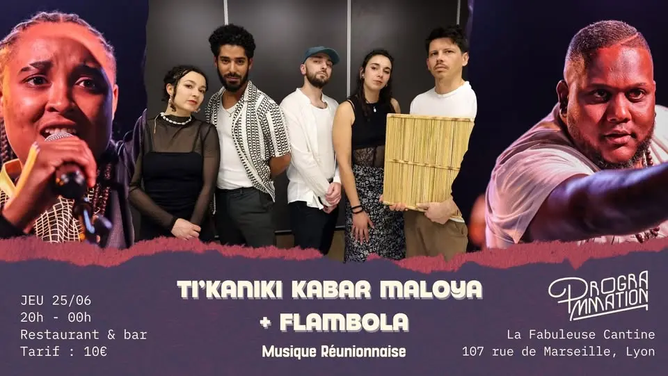 Ti'kaniki Kabar Maloya x Flambola - Musique de l'île de la Réunion