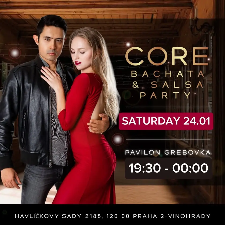 ✨🥂 CORE BACHATA & SALSA PARTY IN PAVILON GREBOVKA