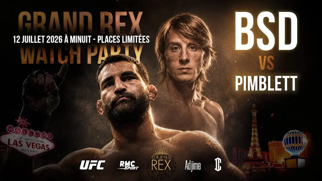 Benoit Saint Denis - Ufc 329 - Diffusion Au Grand Rex
