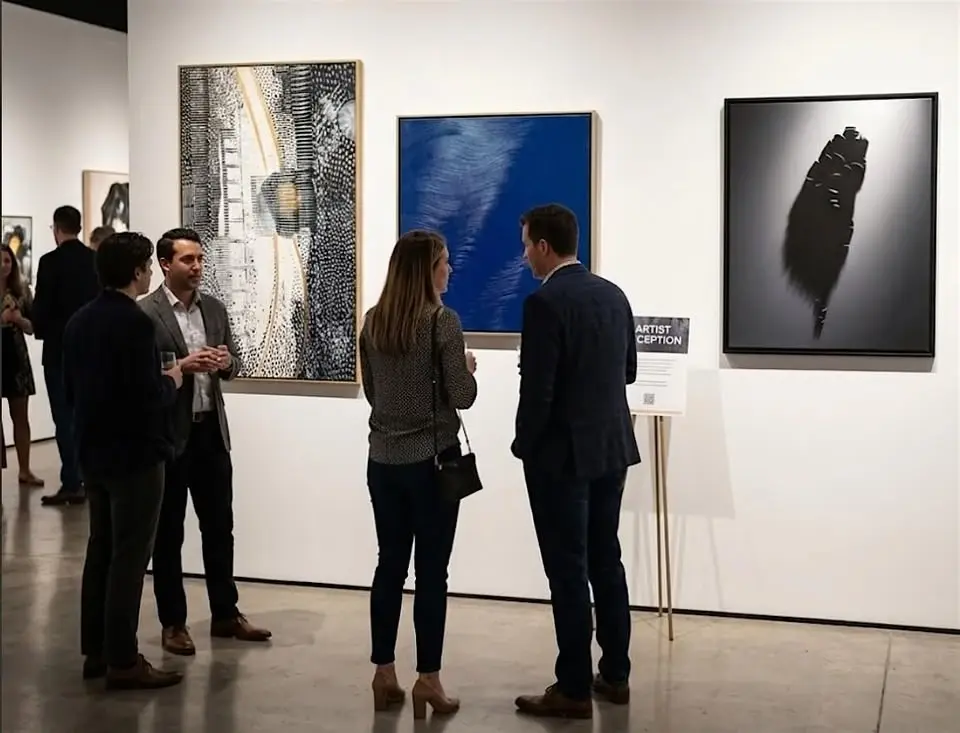 PACxARTs Exhibition: Small Group Artist Talks and Guided Gallery Tour