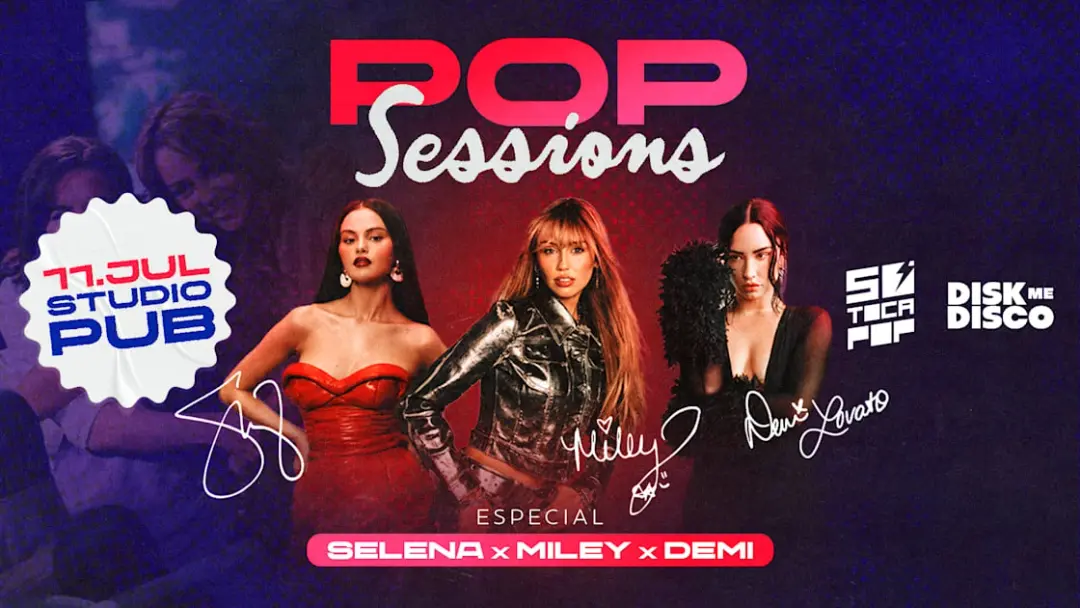 Pop Sessions : Demi X Miley X Selena