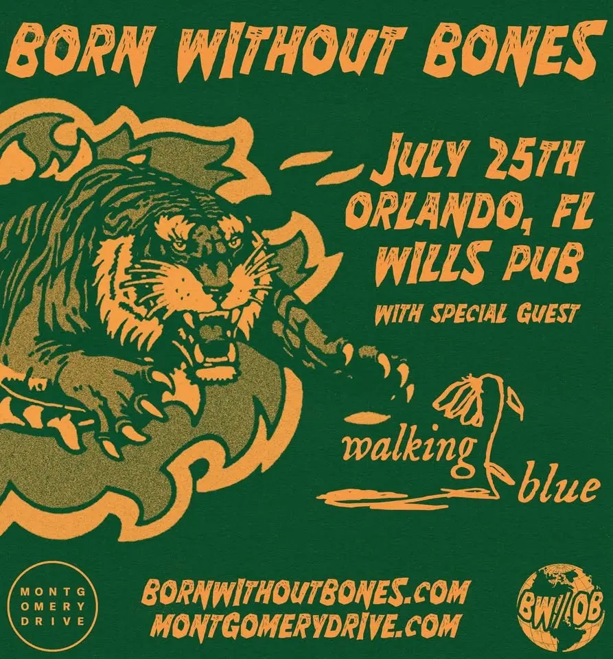 Born Without Bones with Walking Blue at Will’s Pub - Orlando, FL