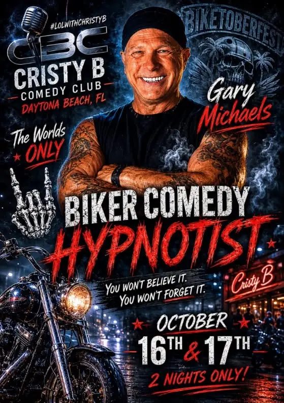 GARY MICHAELS Biker Comedy Hypnosis Show