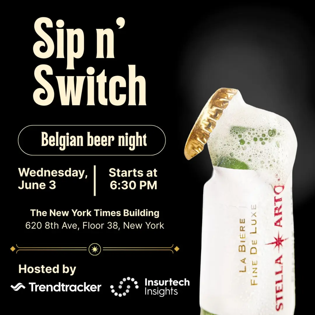 Sip n' Switch: Belgian Beer Night by Trendtracker - Official Insurtech Insights USA Partner Event