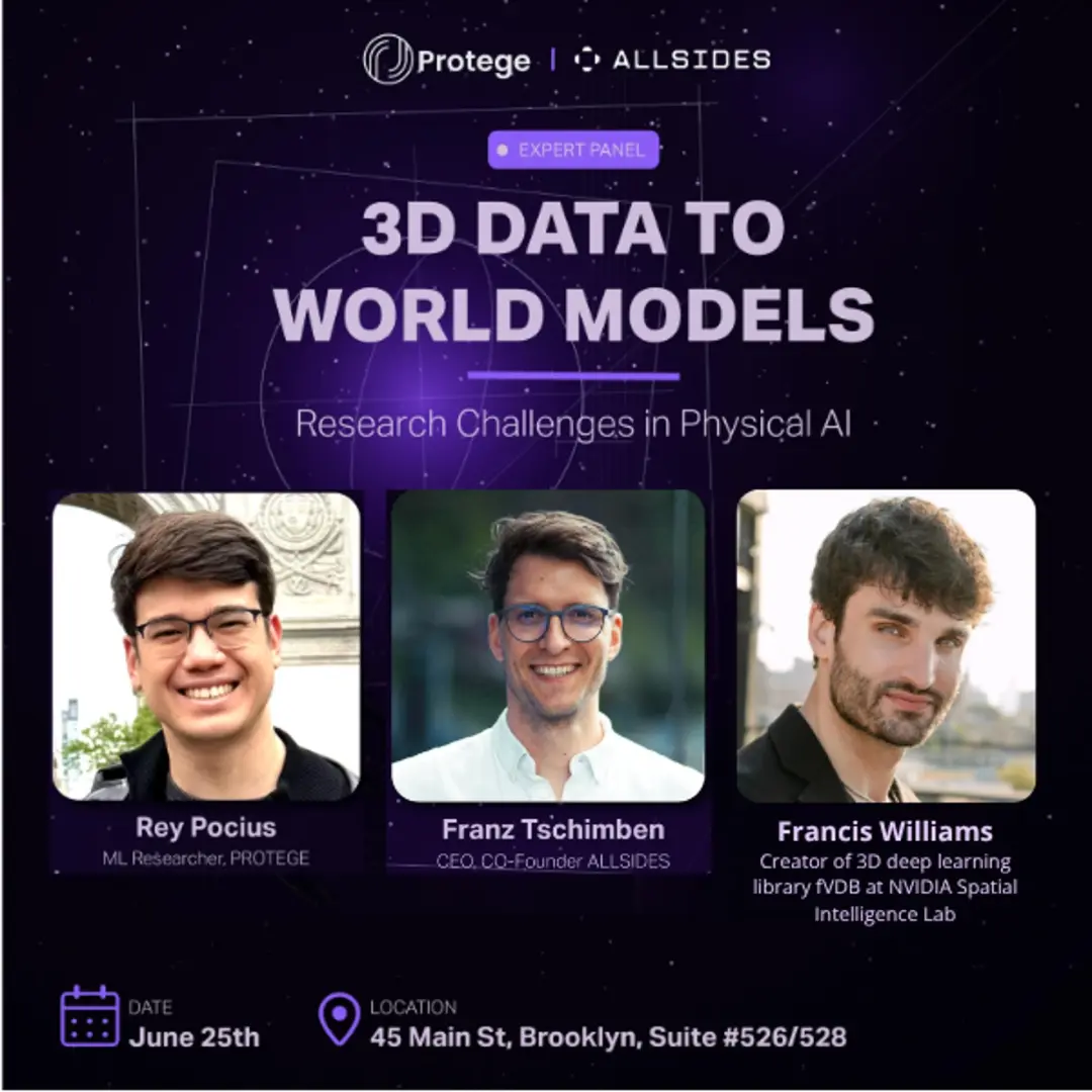 From 3D Data to World Models: Research Challenges in Physical AI