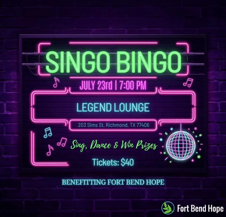 🎶 SINGO BINGO 🎶 SOLD OUT