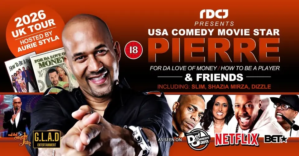 LONDON: USA Comedy Movie Star PIERRE & Friends - UK Tour