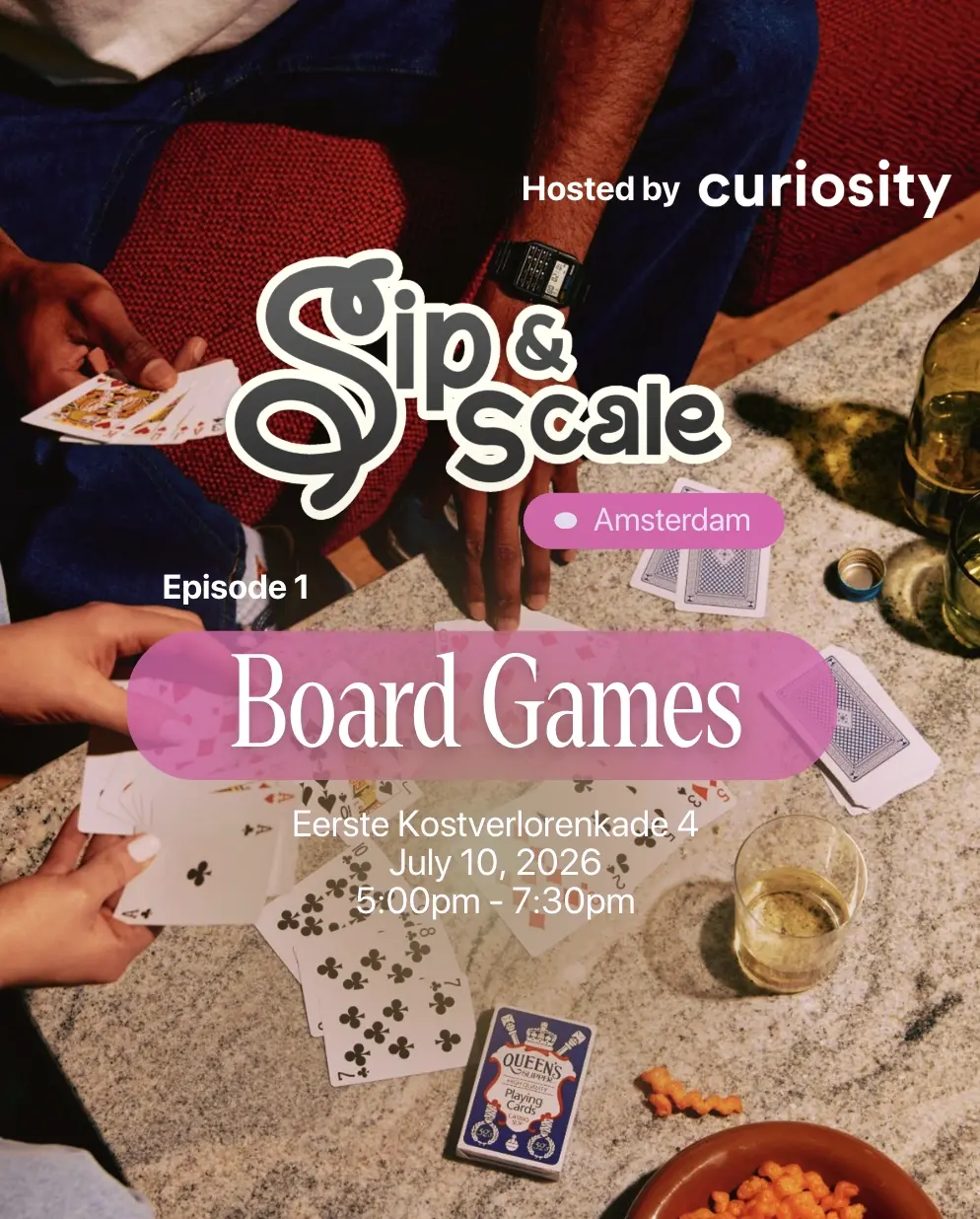 For startup obsessed : Sip & Scale Amsterdam | Episode 1