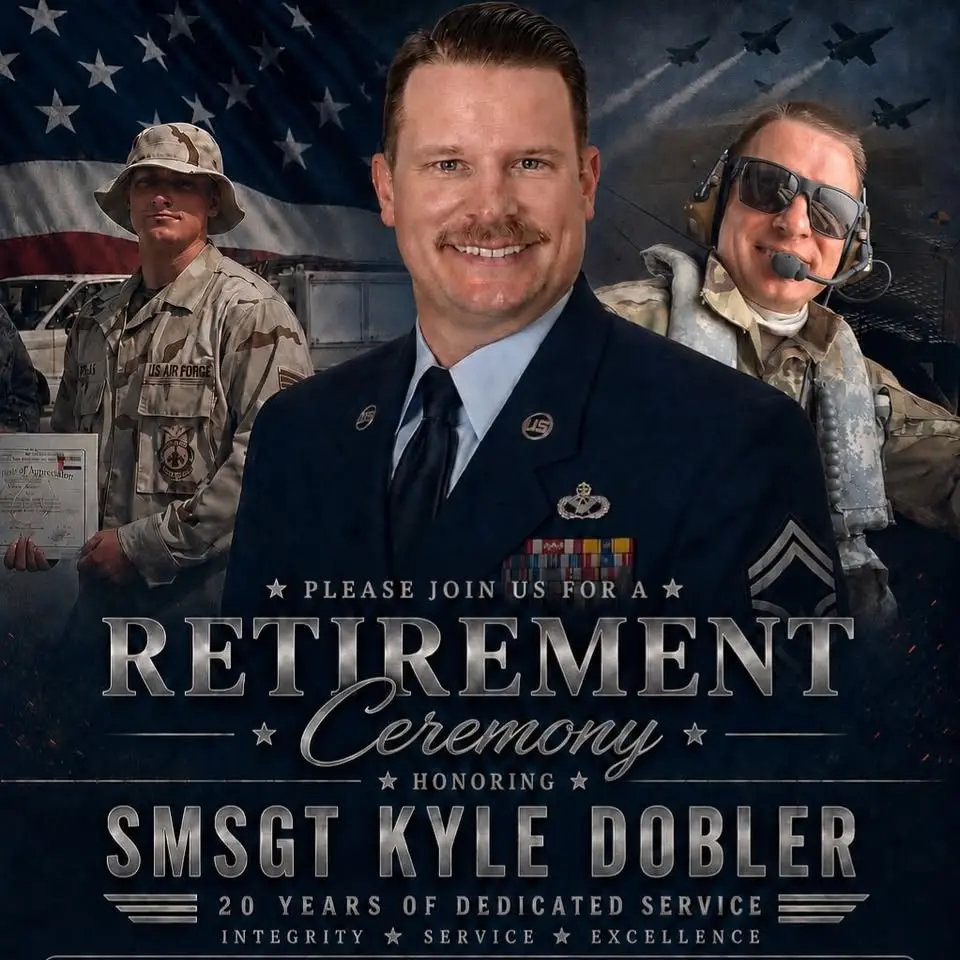 SMSgt Kyle Dobler Retirement