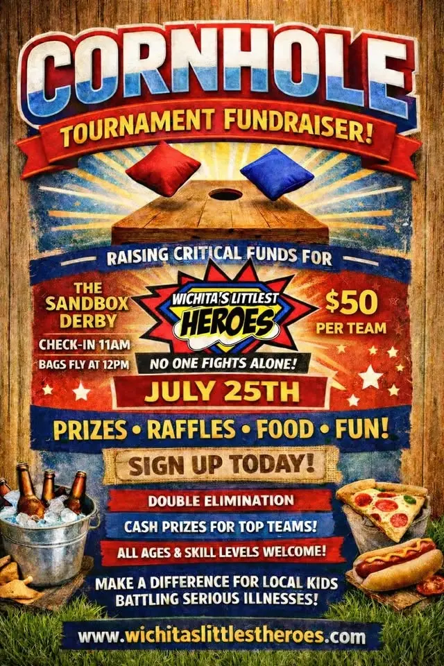 Superhero Cornhole Tournament Benefiting WLH